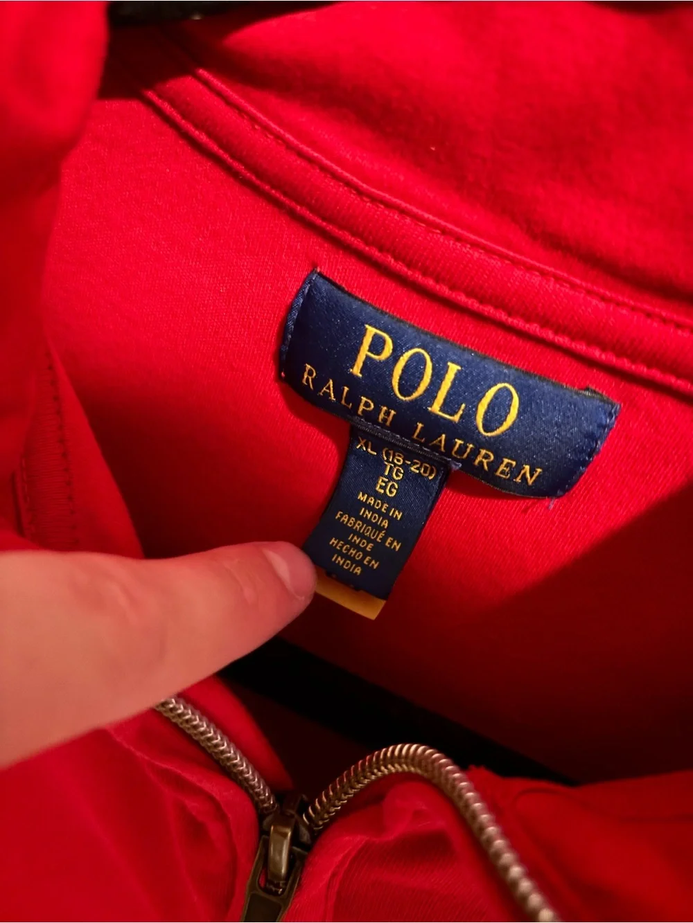 Polo by Ralph Lauren Quarter-Zip Cotton Sweater